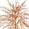 3.8ft. Unlit Crystallized Gold Glitter Artificial Potted Christmas Tree